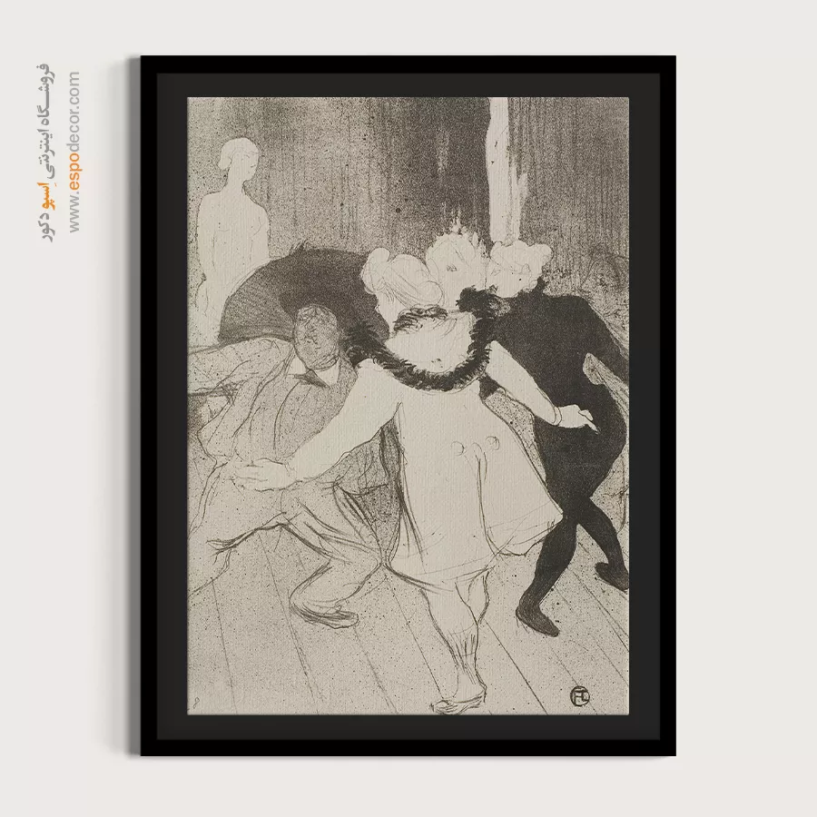 تابلو نقاشی های آنری دو تولوز - اسپو دکور