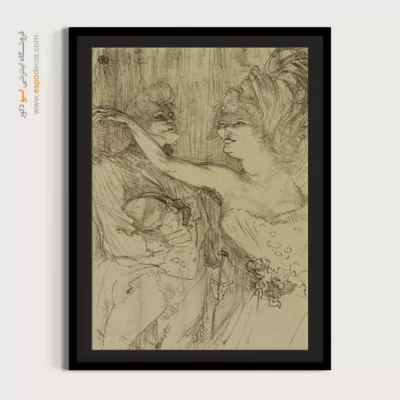 تابلو نقاشی های آنری دو تولوز - اسپو دکور