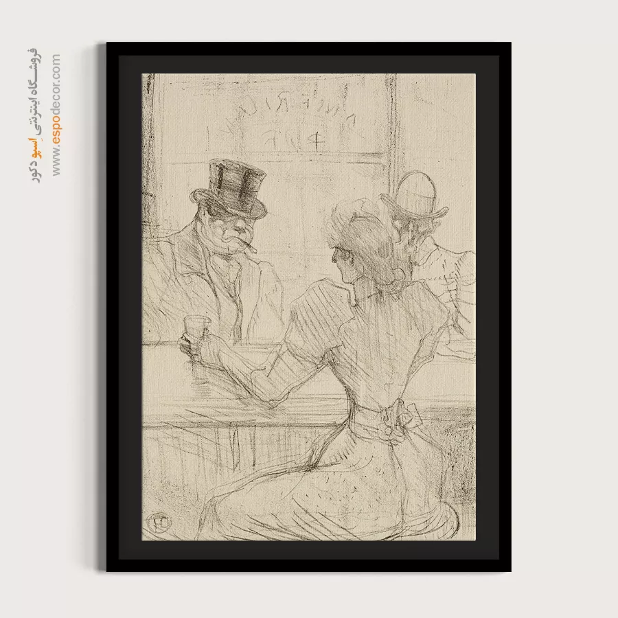 تابلو نقاشی های آنری دو تولوز - اسپو دکور