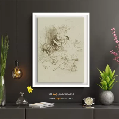 تابلو نقاشی های آنری دو تولوز - اسپو دکور