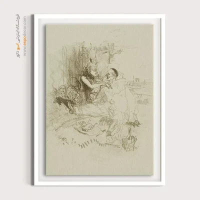 تابلو نقاشی های آنری دو تولوز - اسپو دکور