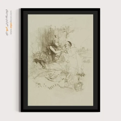 تابلو نقاشی های آنری دو تولوز - اسپو دکور