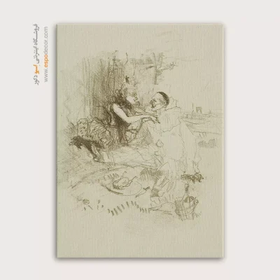 تابلو نقاشی های آنری دو تولوز - اسپو دکور