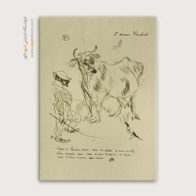 تابلو نقاشی های آنری دو تولوز - اسپو دکور