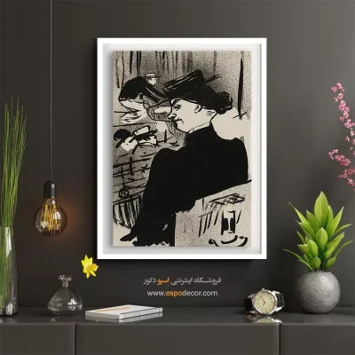 تابلو نقاشی های آنری دو تولوز - اسپو دکور