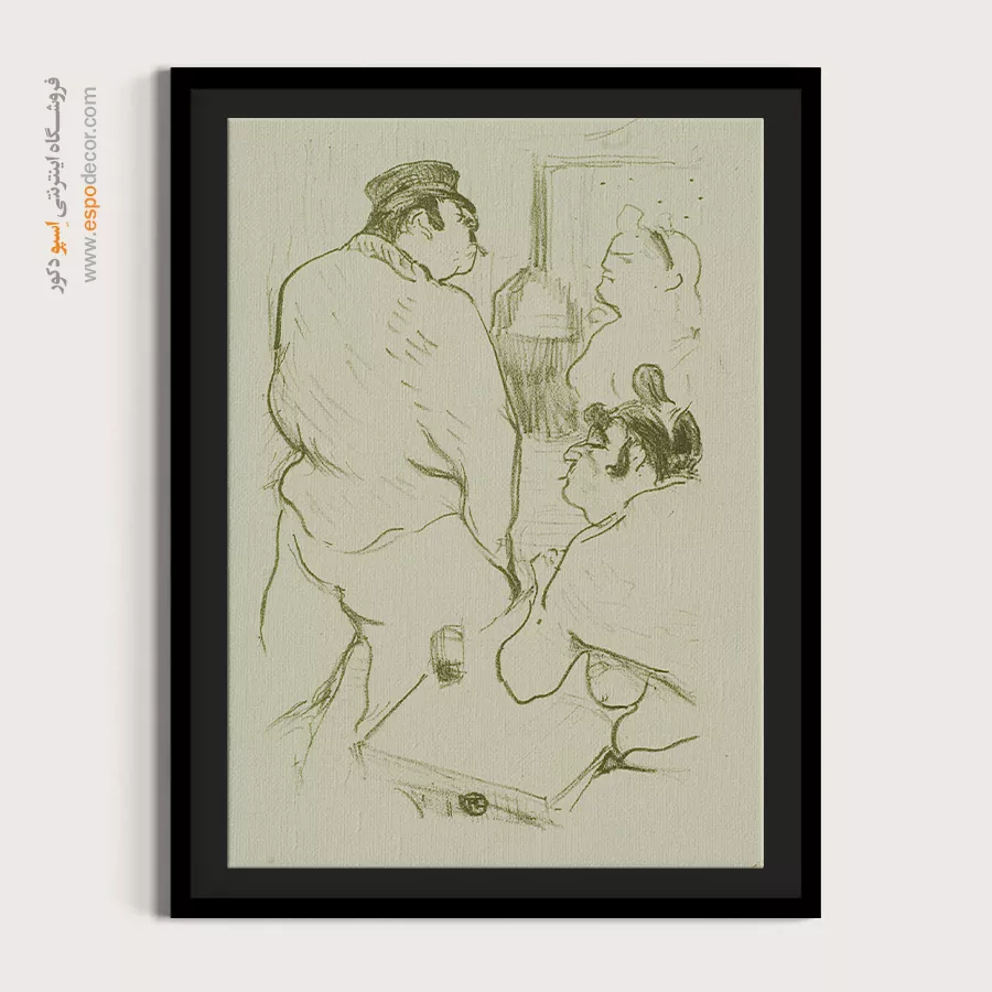 تابلو نقاشی های آنری دو تولوز - اسپو دکور