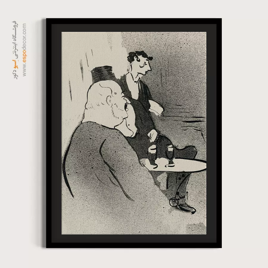 تابلو نقاشی های آنری دو تولوز - اسپو دکور