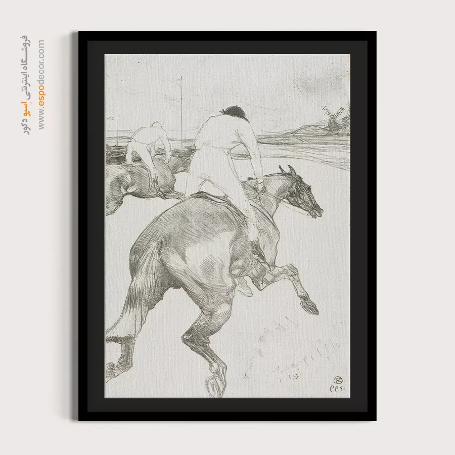 تابلو نقاشی های آنری دو تولوز - اسپو دکور