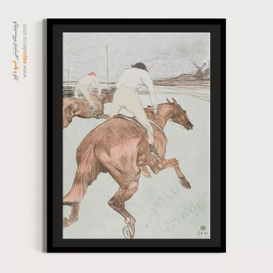 تابلو نقاشی های آنری دو تولوز - اسپو دکور