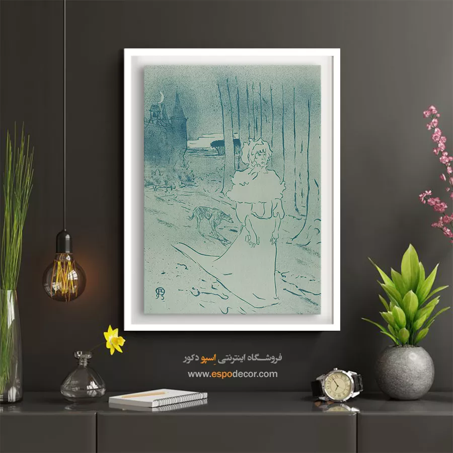 تابلو نقاشی های آنری دو تولوز - اسپو دکور