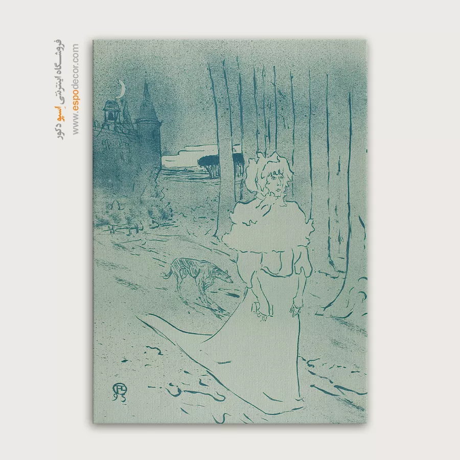 تابلو نقاشی های آنری دو تولوز - اسپو دکور