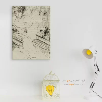 تابلو نقاشی های آنری دو تولوز - اسپو دکور