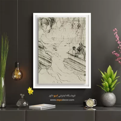 تابلو نقاشی های آنری دو تولوز - اسپو دکور