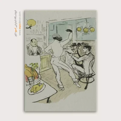 تابلو نقاشی های آنری دو تولوز - اسپو دکور