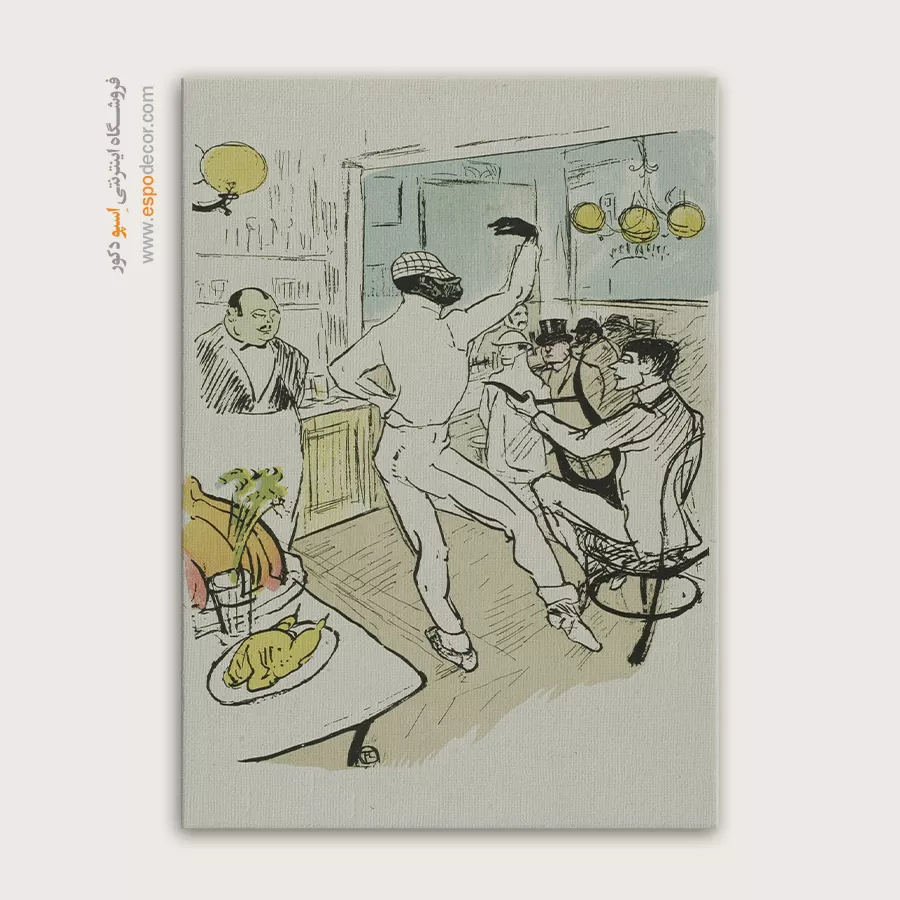 تابلو نقاشی های آنری دو تولوز - اسپو دکور