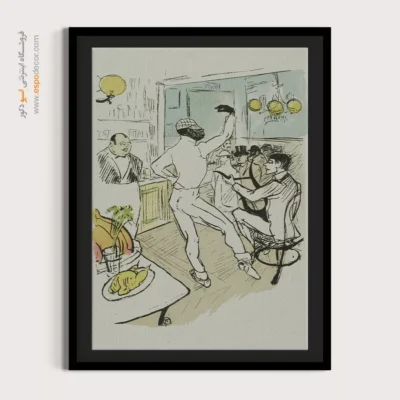 تابلو نقاشی های آنری دو تولوز - اسپو دکور