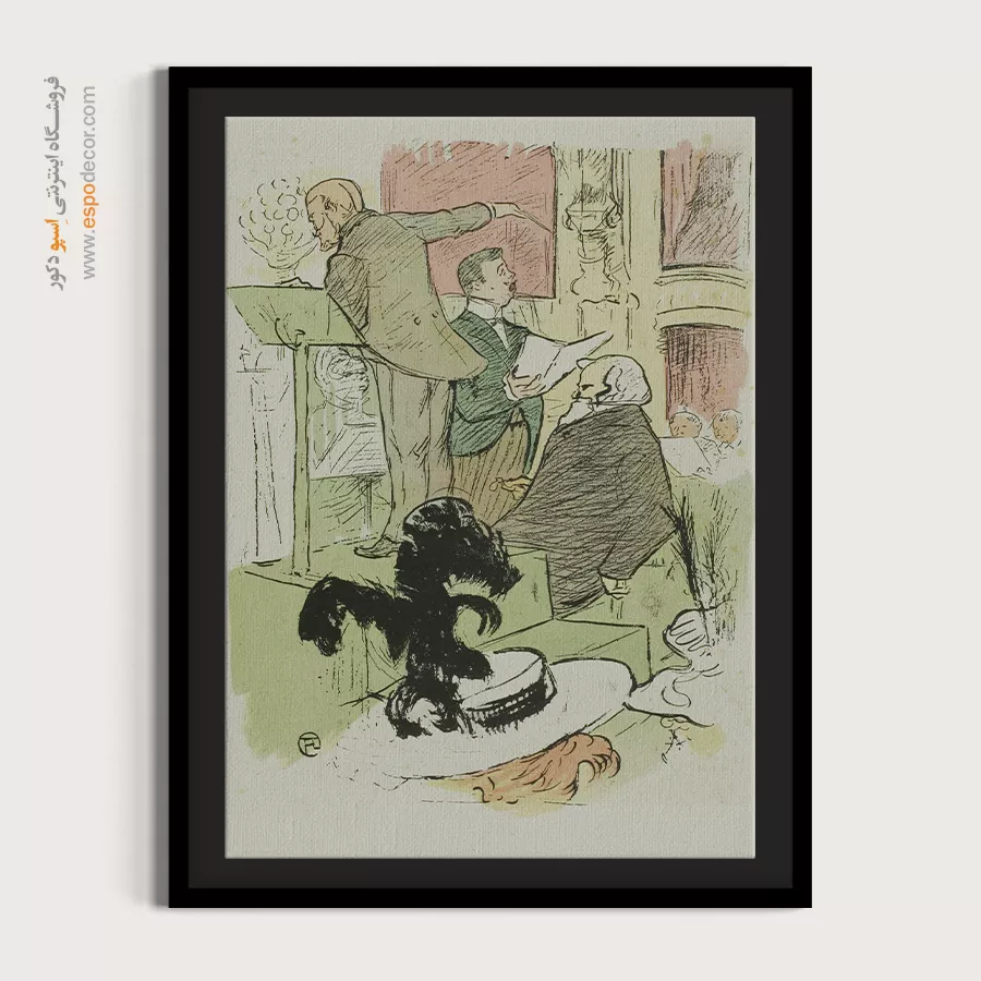 تابلو نقاشی های آنری دو تولوز - اسپو دکور