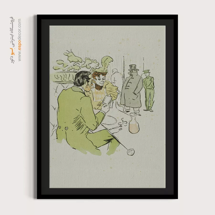 تابلو نقاشی های آنری دو تولوز - اسپو دکور