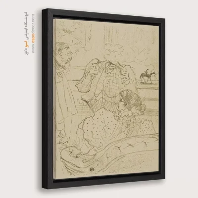 تابلو نقاشی های آنری دو تولوز