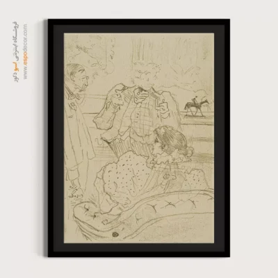 تابلو نقاشی های آنری دو تولوز - اسپو دکور