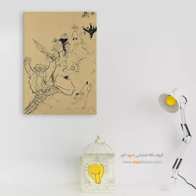 تابلو نقاشی های آنری دو تولوز - اسپو دکور