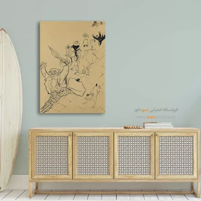 تابلو نقاشی های آنری دو تولوز - اسپو دکور