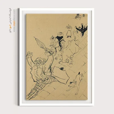 تابلو نقاشی های آنری دو تولوز - اسپو دکور