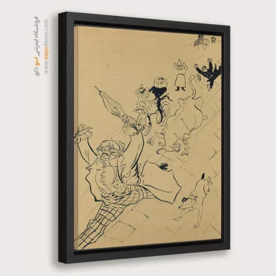 تابلو نقاشی های آنری دو تولوز - اسپو دکور