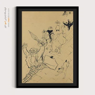 تابلو نقاشی های آنری دو تولوز - اسپو دکور