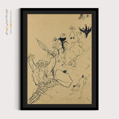 تابلو نقاشی های آنری دو تولوز - اسپو دکور