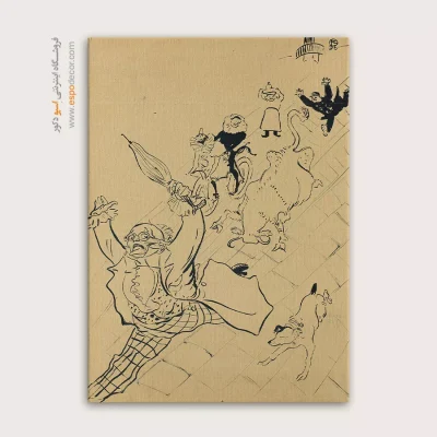 تابلو نقاشی های آنری دو تولوز - اسپو دکور