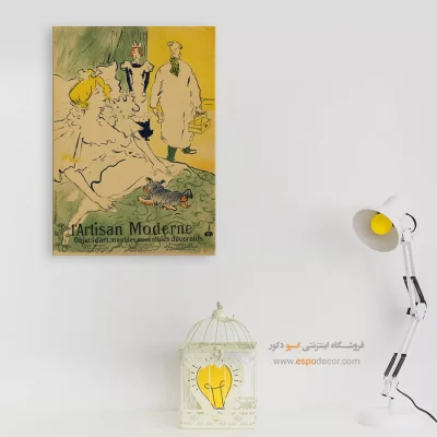 تابلو نقاشی های آنری دو تولوز - اسپو دکور