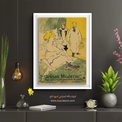 تابلو نقاشی های آنری دو تولوز - اسپو دکور