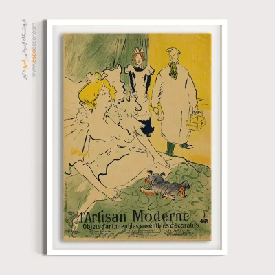 تابلو نقاشی های آنری دو تولوز - اسپو دکور