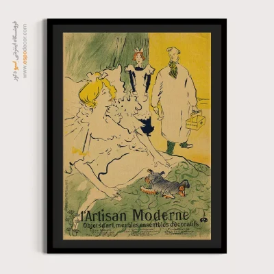 تابلو نقاشی های آنری دو تولوز - اسپو دکور