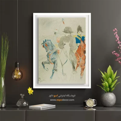 تابلو نقاشی های آنری دو تولوز - اسپو دکور