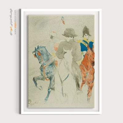 تابلو نقاشی های آنری دو تولوز - اسپو دکور