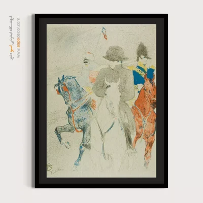 تابلو نقاشی های آنری دو تولوز - اسپو دکور