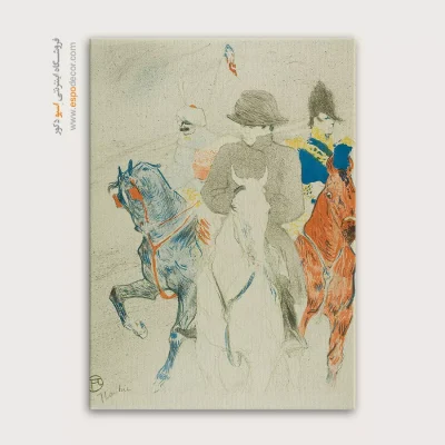 تابلو نقاشی های آنری دو تولوز - اسپو دکور