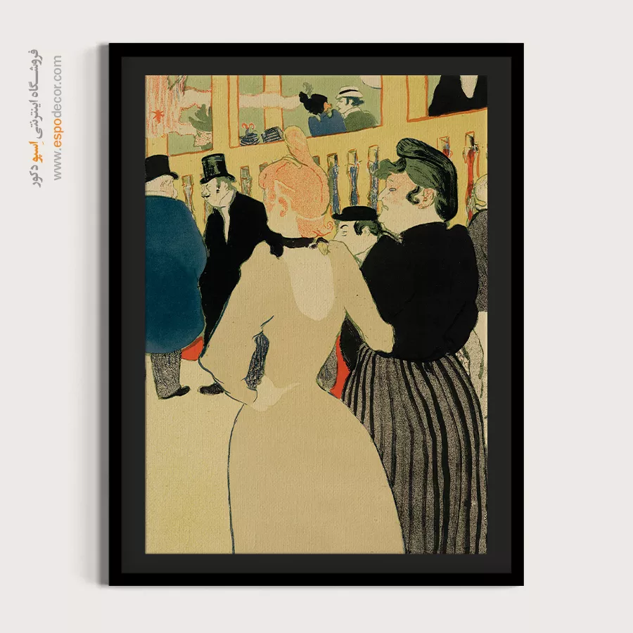 تابلو نقاشی های آنری دو تولوز - اسپو دکور