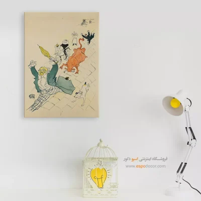 تابلو نقاشی های آنری دو تولوز - اسپو دکور