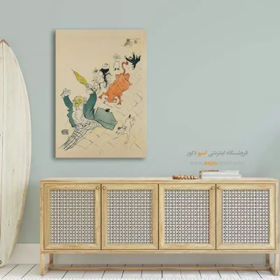 تابلو نقاشی های آنری دو تولوز - اسپو دکور