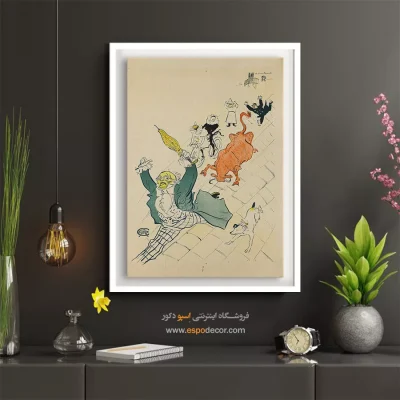 تابلو نقاشی های آنری دو تولوز - اسپو دکور