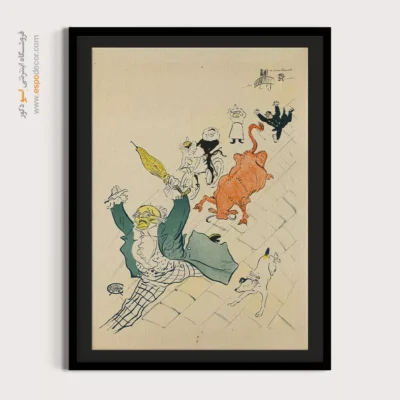 تابلو نقاشی های آنری دو تولوز - اسپو دکور