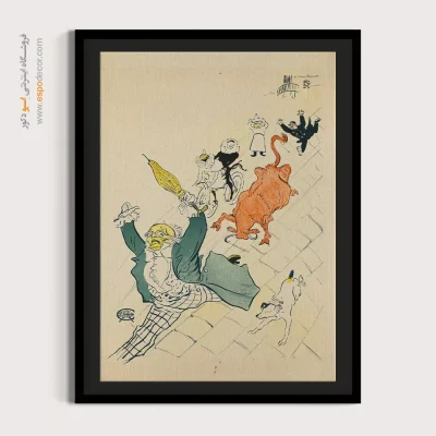 تابلو نقاشی های آنری دو تولوز - اسپو دکور