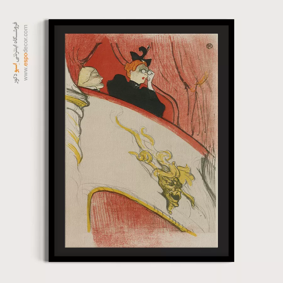 تابلو نقاشی های آنری دو تولوز - اسپو دکور