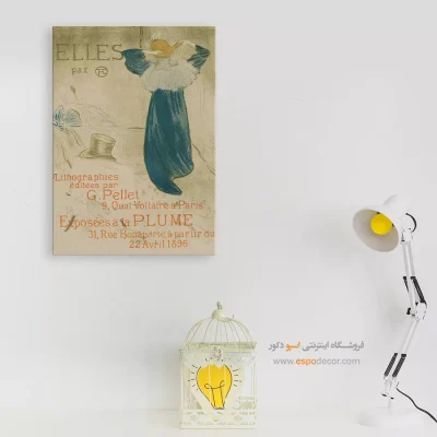 تابلو نقاشی های آنری دو تولوز - اسپو دکور