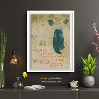 تابلو نقاشی های آنری دو تولوز - اسپو دکور