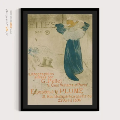 تابلو نقاشی های آنری دو تولوز - اسپو دکور