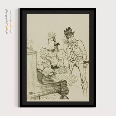 تابلو نقاشی های آنری دو تولوز - اسپو دکور